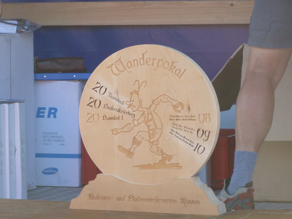 Der begehrte Wanderpokal
